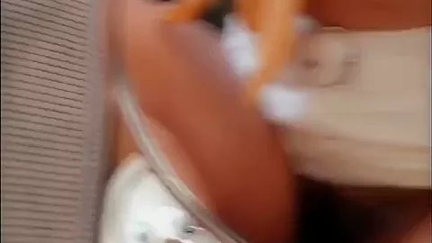 Selfie Squirting In The Mirror