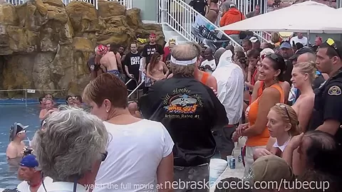 wildest pool party ever