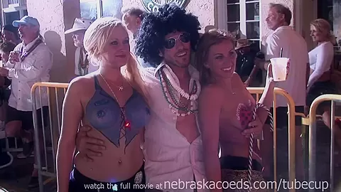 hotties nude and body painted in public at florida festival