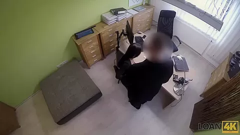 LOAN4K. Brunette babe is ready for anal sex to open tattoo studio