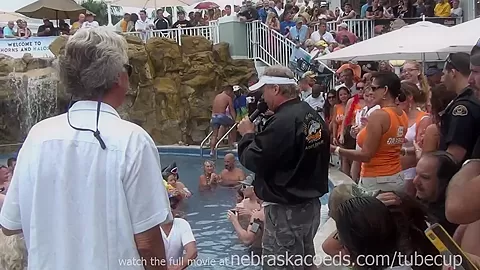 nudist swinger pool party key west