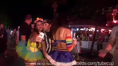 mardi gras style festival but in key west florida