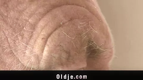 Bearded grandpa fucks cutie young girl