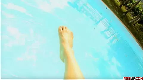 Great job by the pool by Asuka Ishihara: feet and - More at Pissjp.com