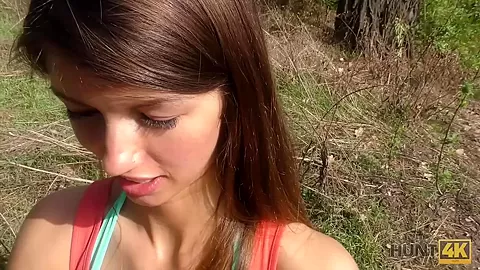 HUNT4K. Arrogant girl gets fucked all slits in public pickup porn