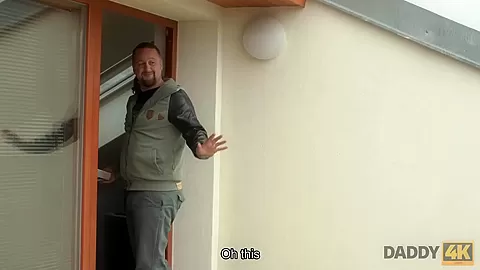 DADDY4K. Blonde cant control lustful wishes and has sex with old man