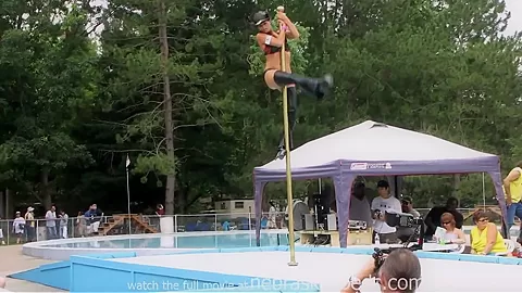stripper compeitition outdoors