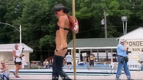 stripper compeitition outdoors
