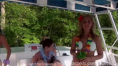 wild naked hula party in party cove lake ozarks missouri