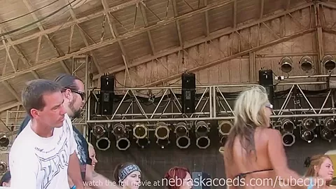 real chicks getting totally naked in a contest