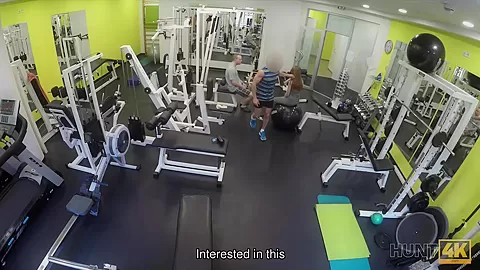 HUNT4K. Magnificent young girl loves just sports, money, and sex