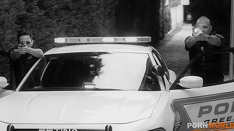 Police demolition gang bang for apprehended chicks GP1863 - PornWorld