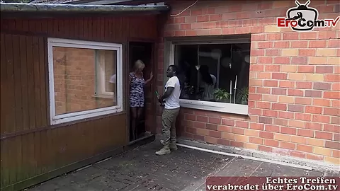 german amateur mature milf neighbor fucks a bbc outdoor