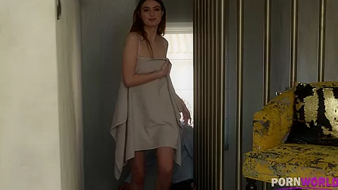 Naughty Teenage Slut Felicia Vina Fucks Step father's Friend GP2182 - PornWorld