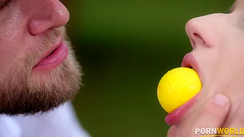 Horny teen 18+ on the Green is a Sure Shot Hole in One GP1513 - PornWorld