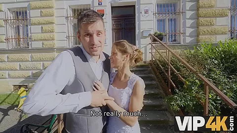 VIP4K. No Wedding Until I Cum!
