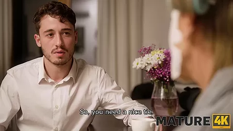 MATURE4K. Kinky Coffee Fuck