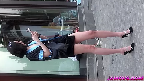 Chinese Girl Caught on the Street
