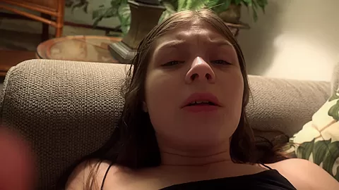 Brunette Love To Feel Dick Inside Her Tiny Pussy