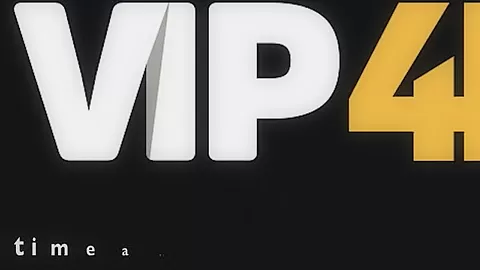 VIP4K. Sexy lesbians prefer high heels and a big toy for a threesome sex