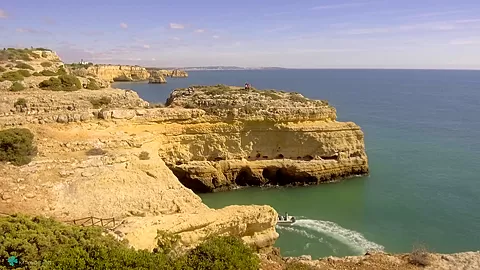 Searching For A Perfect Beach Marinha Beach View And Falesia Beach - Sex Movies Featuring Katya-Clover