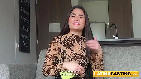 Brunette BBW Latina Wants Extra Payday From Big Cock Tourist