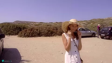 Searching For A Perfect Beach Itanos Beach Greece Crete - Sex Movies Featuring Katya-Clover