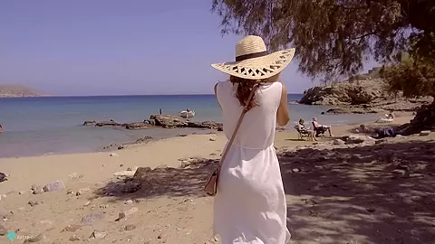 Searching For A Perfect Beach Itanos Beach Greece Crete - Sex Movies Featuring Katya-Clover