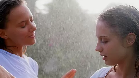Dancing In The Rain - Sex Movies Featuring Katya-Clover
