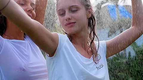 Dancing In The Rain - Sex Movies Featuring Katya-Clover