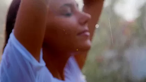 Dancing In The Rain - Sex Movies Featuring Katya-Clover