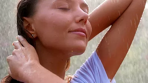 Dancing In The Rain - Sex Movies Featuring Katya-Clover