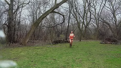 Nikki Running In The Rain