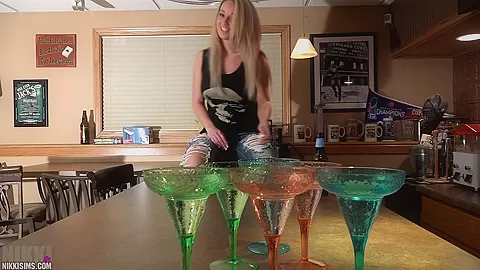 Nikki Beer Pong Video