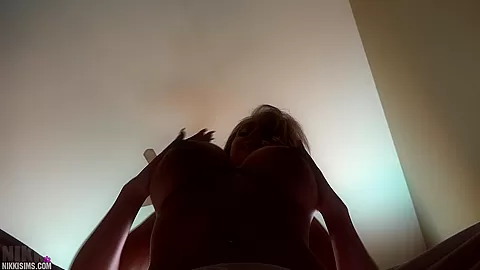 Nikki Topless In Sweats Video