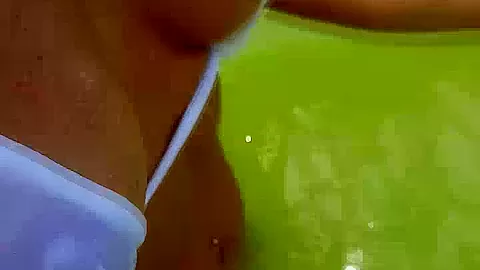 Madden White Bikini POV