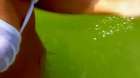 Madden White Bikini POV
