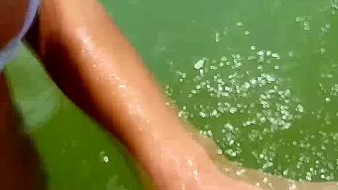 Madden White Bikini POV