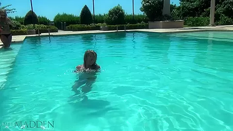 Madden Strutting Around Topless