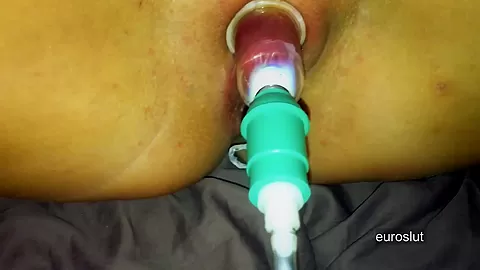 Euroslut Clit Pumping Tampon Slut Orgasm Contractions - Sex Movies Featuring Euroslut