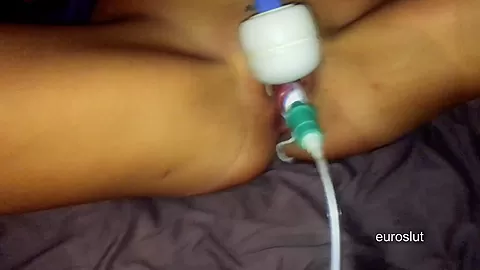 Euroslut Clit Pumping Tampon Slut Orgasm Contractions - Sex Movies Featuring Euroslut