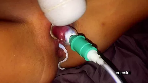 Euroslut Clit Pumping Tampon Slut Orgasm Contractions - Sex Movies Featuring Euroslut