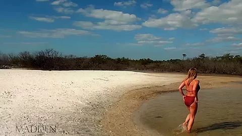 Madden BTS Red Swimsuit