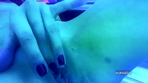 Euroslut Private Video Public Tanning Salon Slut Masturbation - Sex Movies Featuring Euroslut
