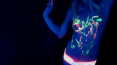 Madden Black Light Paint Video