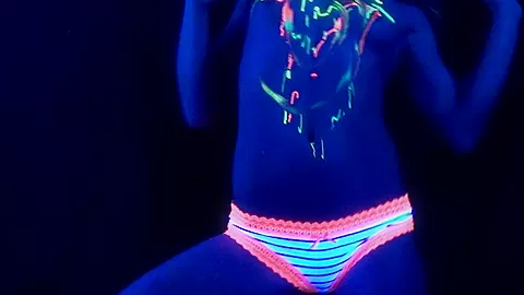 Madden Black Light Paint Video