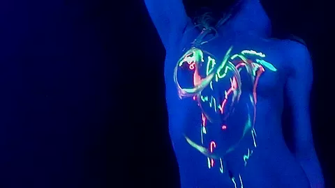 Madden Black Light Paint Video
