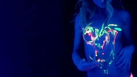 Madden Black Light Paint Video