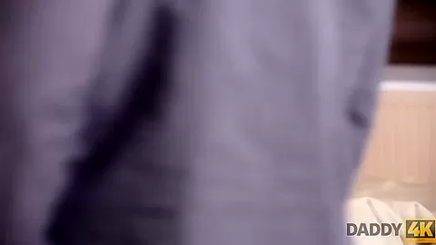 DADDY4K. Old and young sex experiment is a birthday gift for blonde