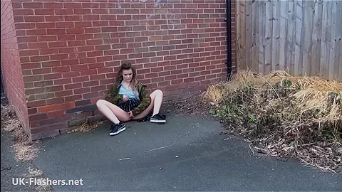 Amateur babe Dorothys public blowjob and outdoor flashing of sexy girl next door stripping and teasing and giving head